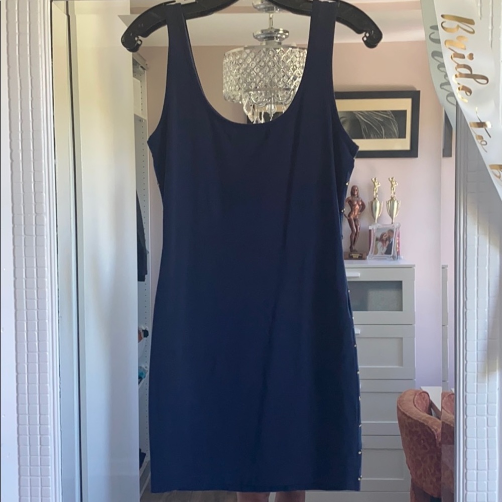 ⚓️ F21 Navy Bodycon Dress - Picture 3 of 4